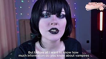 Mavis becomes a cum eater in this alternative porn video