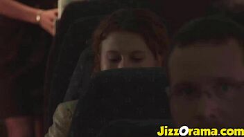 i joined an amazing orgy in an airplane with gangbang and jizz everywhere