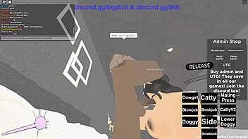 Intense Cowgirl Riding Turns Into Hardcore Anal In Roblox