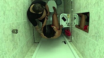 Went to friend's bathroom to pee, ended up getting bent over and fucked