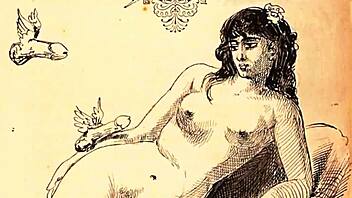 Erotic comics and cartoons from the past