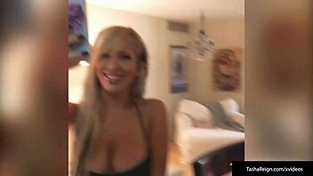 Amateur Home Video: Big Titty Beauty Tasha Reign Feels Deep Emotion Getting Pounded In Cowgirl And Bent Over Positions With Cumshot POV