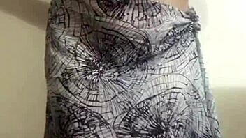 Indian wife plays with her body casually