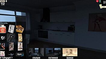 my cute roommate part 3, petite whore gets cum on face in hospital