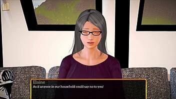 Buatan rumah tetek bokong besar di game erotis