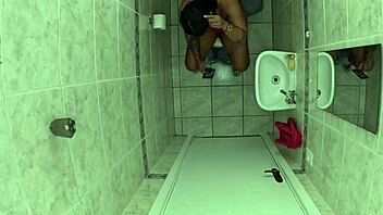 Went to friend's bathroom to pee, ended up getting bent over and fucked