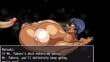 natsuki gets cum poured deep in her womb