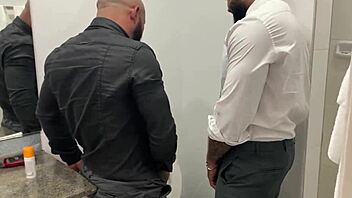 these hairy mature guys pissing and orgying bareback