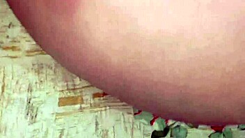 sweet village couple sharing real homemade romantic moments together