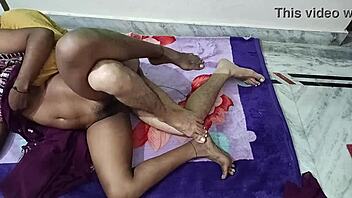 Young Indian Wife's Intense Homemade Bedroom Action