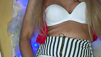 beautiful transvestite with makeup