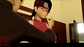 Hinata Sleeps Through Rough 3D Hentai Monster Cock Action by Hforgods