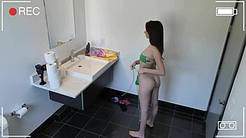 i drained my step brothers cock to punish him for spying