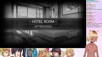 Vtuber Lewdneko says, 'Let's play this double date game'