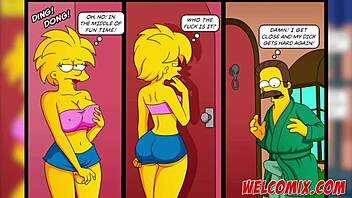 Sin Lollipop - Simptoons Hentai Teen 18+ in Wild Gay Blowjob Action