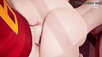 hot teen cheerleaders feel so excited getting fucked in locker room 3d animation