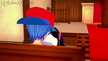 Sarvente and boyfriend fuck in church! Monster cock creampies her!