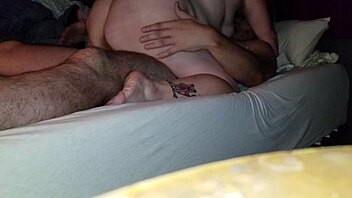 Emotional Release: Sexy BBW Fucks Husband with Monster Cock Spanking