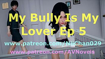 In this cartoon series, my bully becomes my lover in episode five