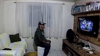 She plays play 2 and fucks