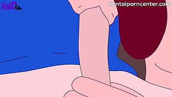 2D animated gay porn with blowjobs, masturbation, and sex