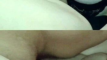 tight pussy with big clit bouncing in quickie missionary