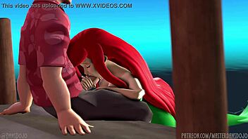 masterdan asks, 'want to see the little mermaid get erotic in aquatica?'