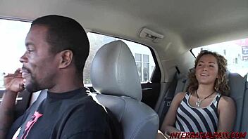 Young blonde TEAGAN gets a HUGE BLACK DICK in this interracial scene.