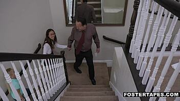 Stepmom and Stepdaughter Crave Foster Girl for Wild Sex