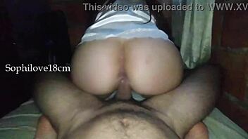 Pov amateur teen couple has unprotected sex with blowjob and pussy fucking.