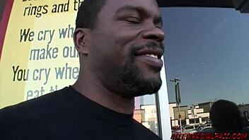 Young blonde TEAGAN gets a HUGE BLACK DICK in this interracial scene.