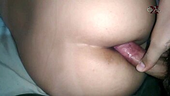 Horny Guy Breaks Brunette's Ass For Creampie!