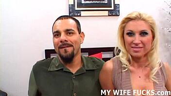 See your gorgeous wife taken by a skilled pornstar