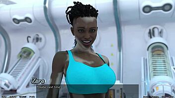 Stranded in space 8, helping zara in the game.