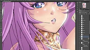 See Athena's huge boobs?