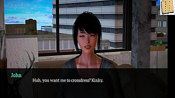 my new family gets kinky in this hentai game part 185