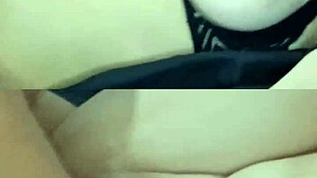 tight pussy with big clit bouncing in quickie missionary