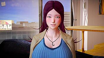 my new family 320 with big tits action 😏