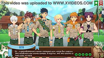 game friends camp episode 24 collecting information with russian voice acting