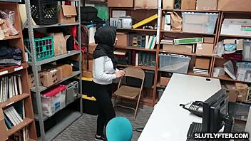 ella knox getting slammed hard like a surfboard on rough tide.