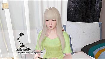 ripples 43 in 3d cartoon with clothes ripped