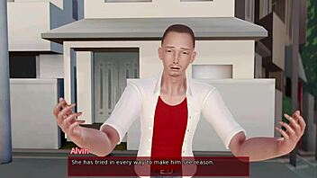 Fucking my stepmother on my bed in 3D porn