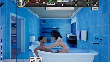 Beautiful woman with perfect body has rough sex in hospital
