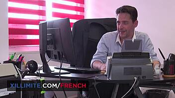 French teen luna rival anal fucked on desk
