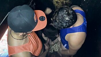 the kinky chaser wanted to see the sex cabins so we went there for some fun - full on red.