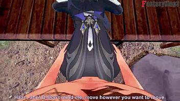 Clorinde Gives An Amazing Blowjob In Genshin Impact Fantasy!