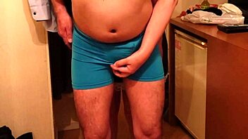 Asian Bitch Slaps Cock in Femdom Domination Handjob