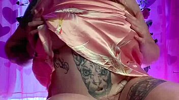 Woman Teases In High Heels And Nighties