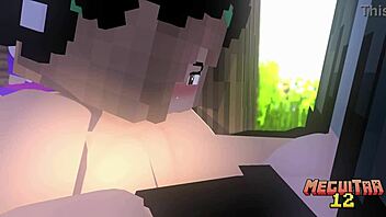 Big-Titted Characters Reunite In Old Minecraft Porn Video