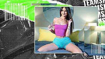 Titty big tits black babe gives titsjob before getting drilled hard